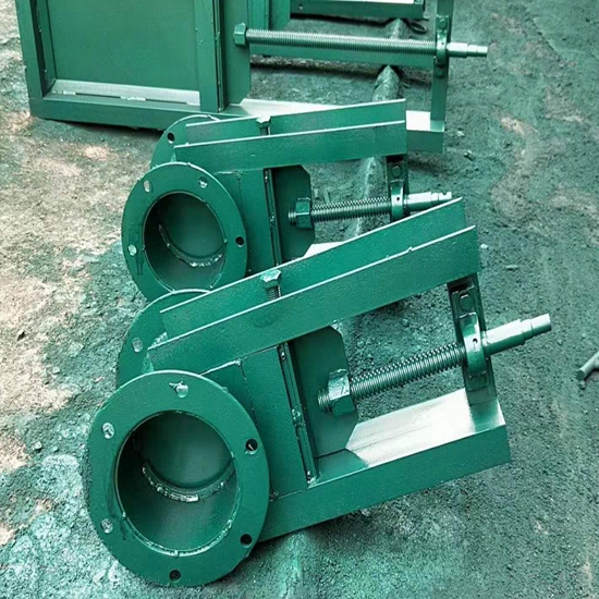 圓形手動插板閥